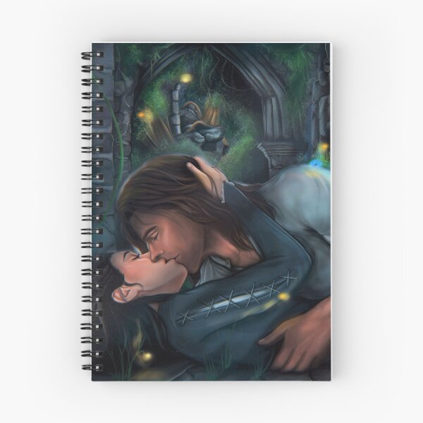 Item preview, ELIDE AND LORCAN -- RUIN SCENE designed and sold by haileyofvalinor.