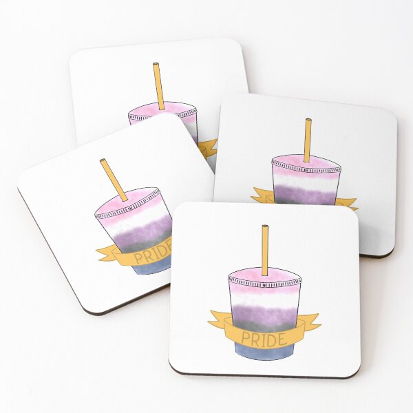 Item preview, Gender fluid Pride slushie  designed and sold by Rae & Nova.