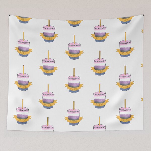 Item preview, Gender fluid Pride slushie  designed and sold by Rae & Nova.