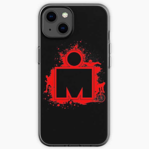 Ironman triathlon, course de vélo de natation Coque souple iPhone