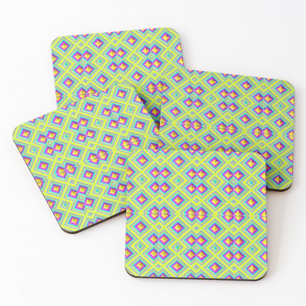 Item preview, Geometric Colourful psychedelic pattern designed and sold by Arcane  Adorable.
