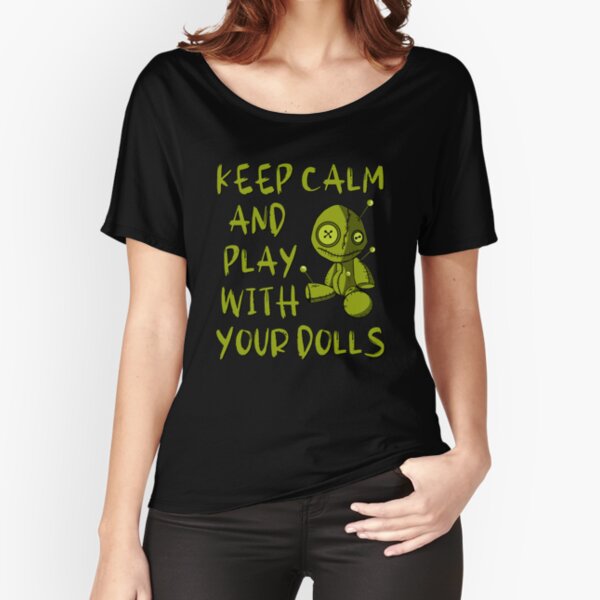 Item preview, Keep Calm and Play with your Dolls Cheeky Witch® designed and sold by cheekywitch.