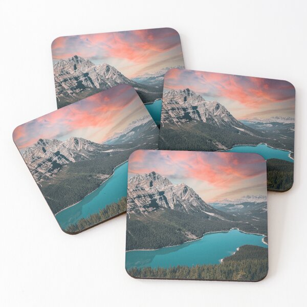Item preview, Red Sunset at Peyto Lake designed and sold by JDWarren.