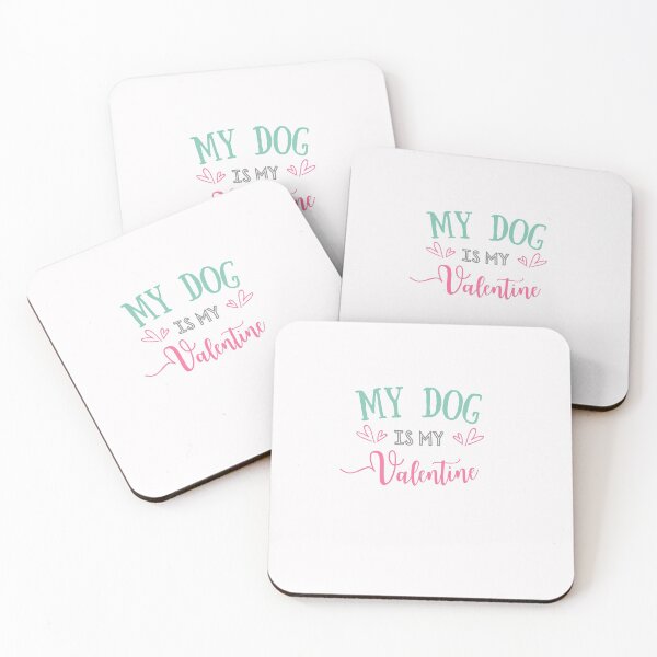 Item preview, My Dog is My Valentine - Valentines Day designed and sold by Anton Ashraf.