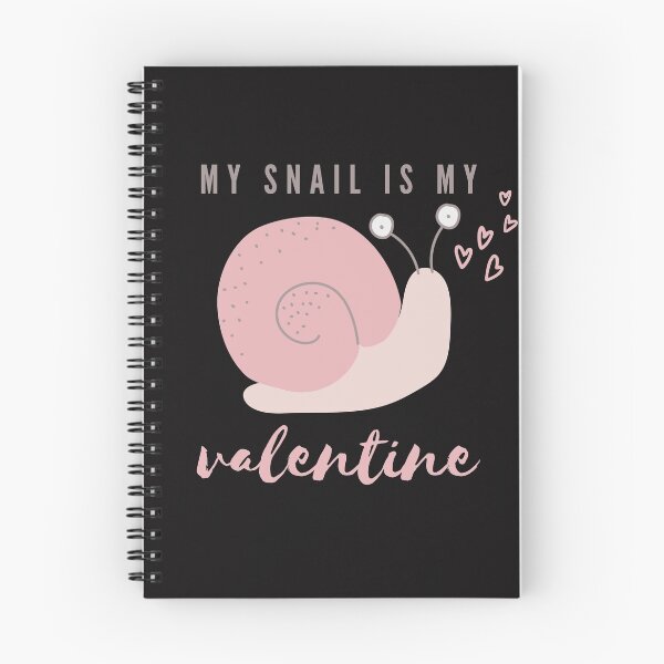 Item preview, My Snail Is My Valentine designed and sold by Unicorn7Magic.