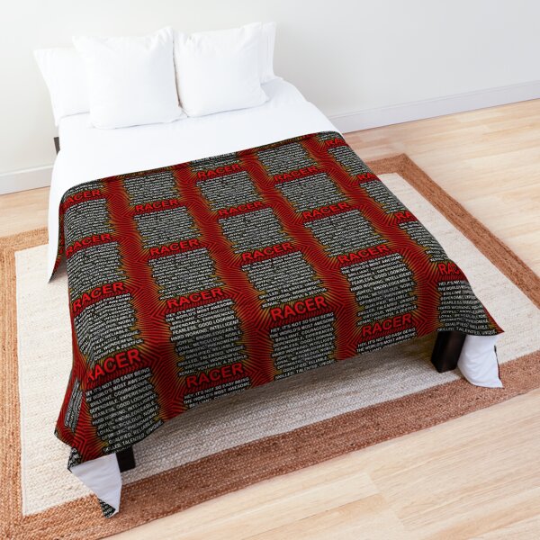 Hey, It’s Not So Easy Being ... Racer Comforter