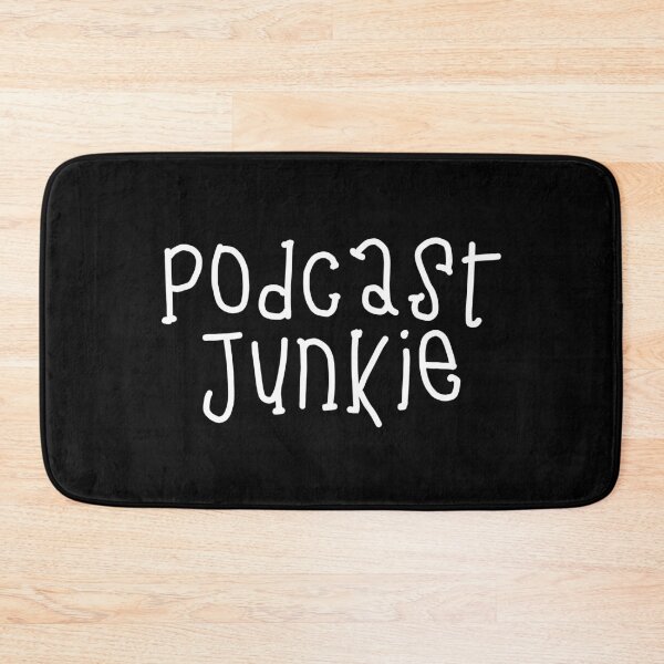 Item preview, Podcast Junkie | Funny Podcast designed and sold by CozyMarket.