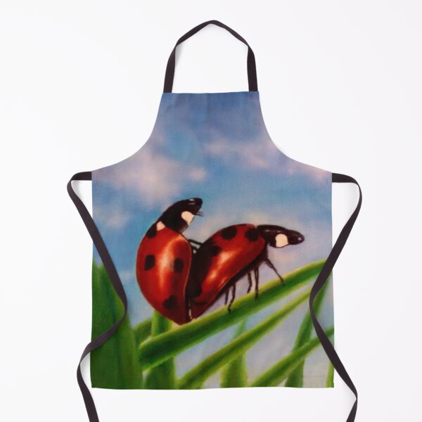 Item preview, Lady Bugs in Action Oil Painting designed and sold by Andreja's shop.