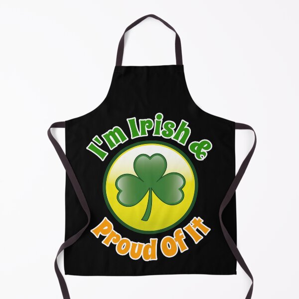 Item preview, I'm Irish & Proud Of It Irish Flag Heart designed and sold by TheButtonCrew.