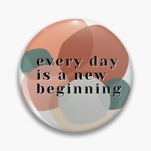 Item preview, Every Day is a New Beginning - Terra Cotta & Green designed and sold by vicnat.