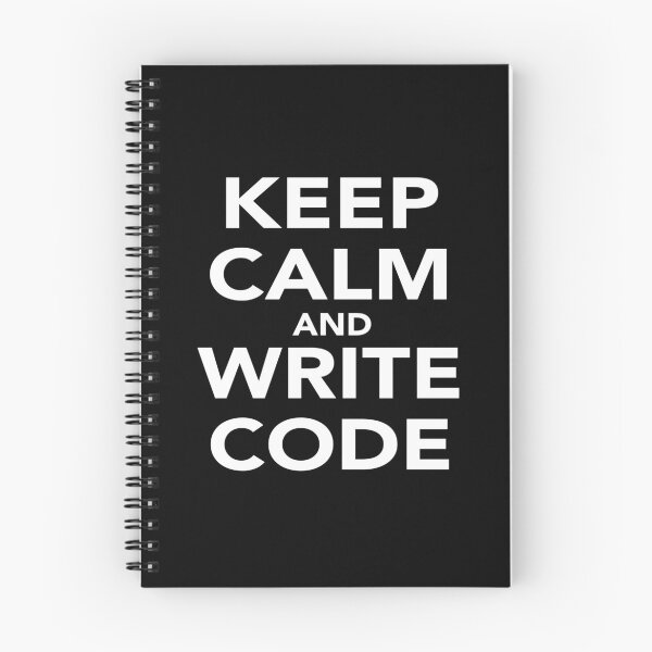 Item preview, KEEP CALM AND WRITE CODE designed and sold by Montrepeneuer.