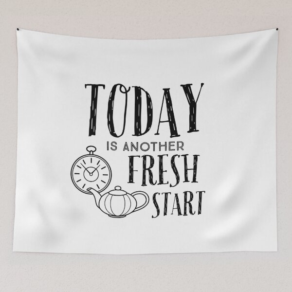 Item preview, Today is another fresh start designed and sold by Gingatoo.