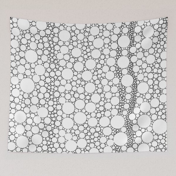 Item preview, Abstract Black Bubbles #2 designed and sold by Reinder Nijhoff.