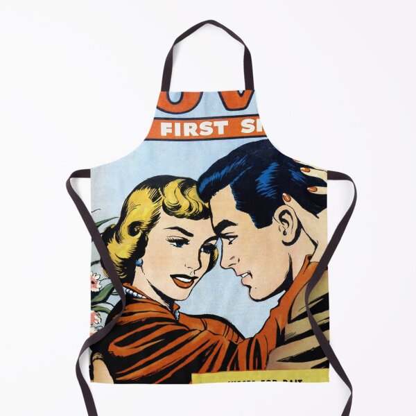 Item preview, Love At First Sight Vintage Comic Print designed and sold by LittleIconShop.
