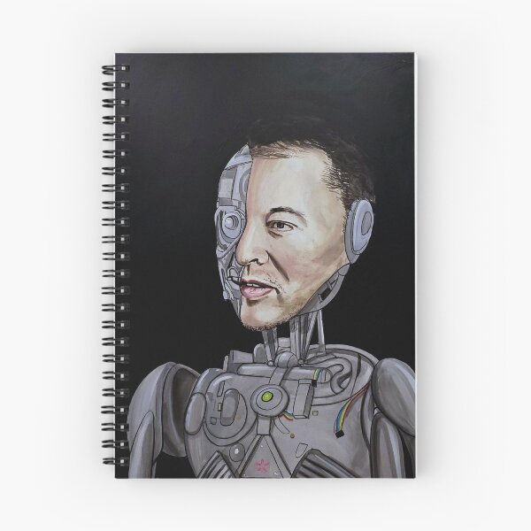 Item preview, Elon cyborg designed and sold by Patrick Ennis.
