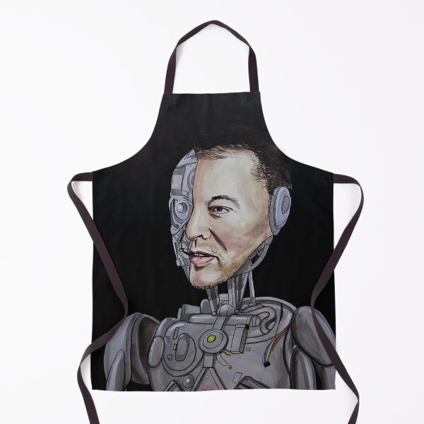 Item preview, Elon cyborg designed and sold by Patrick Ennis.