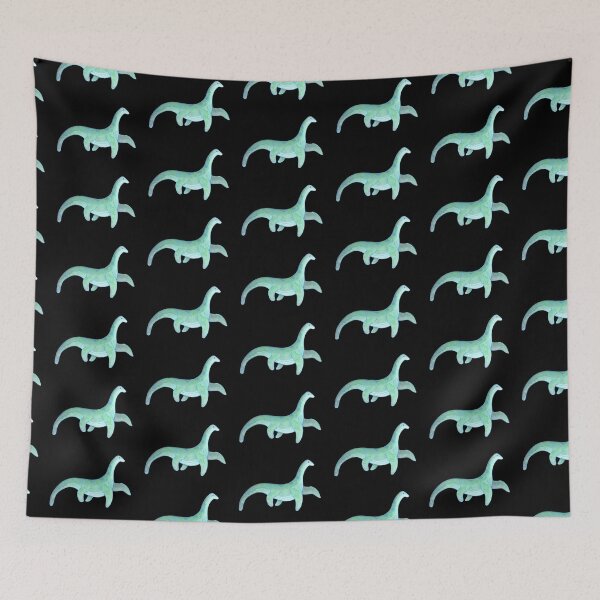 Item preview, Monster of Loch Ness , Nessie (black background) designed and sold by ibyrd-7.