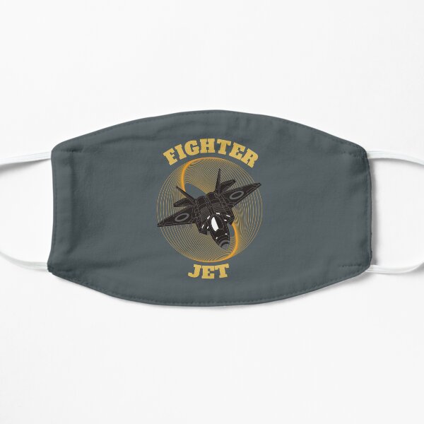 Fighter jet | military aircraft Flat Mask