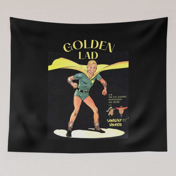 Item preview, Golden Lad Superhero Comics Book 40s designed and sold by AlexCH888.
