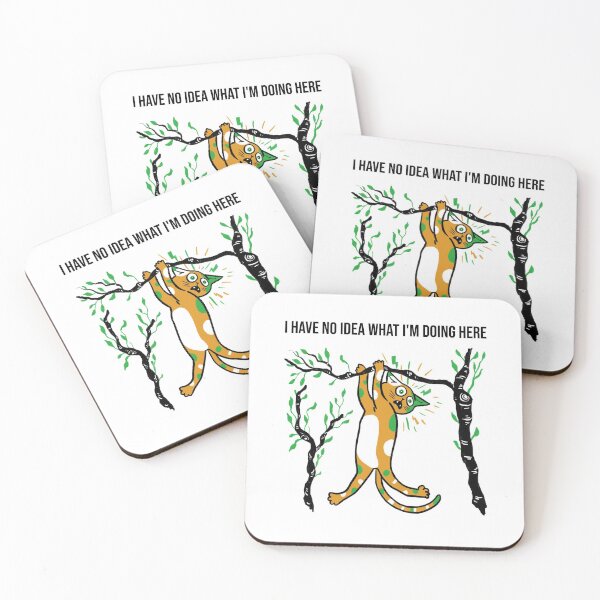 Item preview, What am I doing here designed and sold by Tender Flower Clothing.