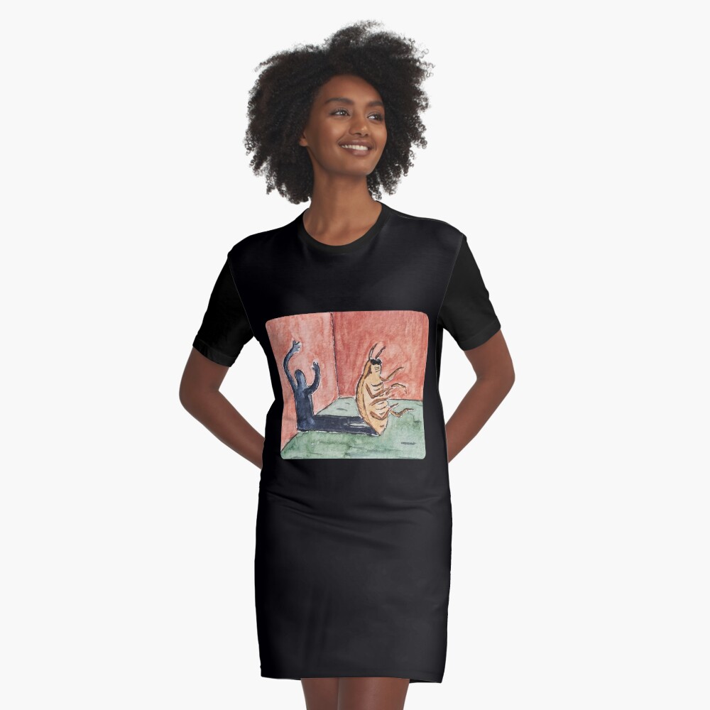 Artikel-Vorschau von T-Shirt Kleid, designt und verkauft von WatercolorStore.