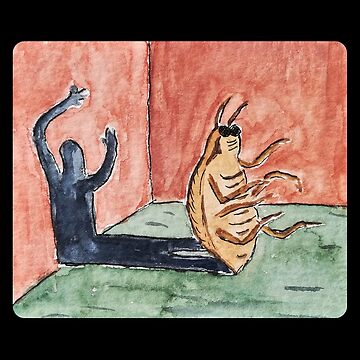 Vorschaubild zum Design Franz Kafka Metamorphose Aquarell von WatercolorStore