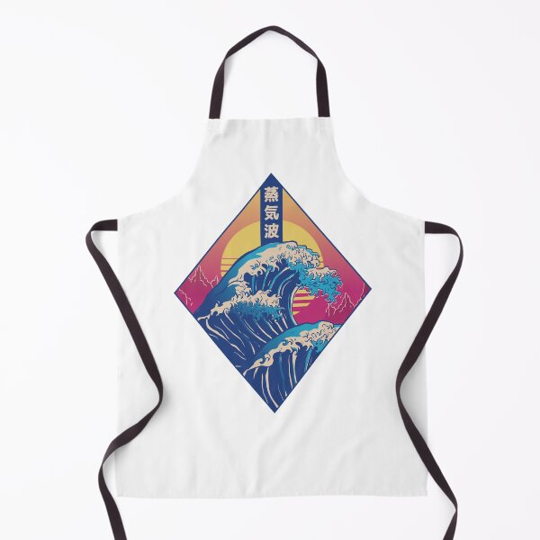 Item preview, Japanese waves retro style designed and sold by MoonCat26.