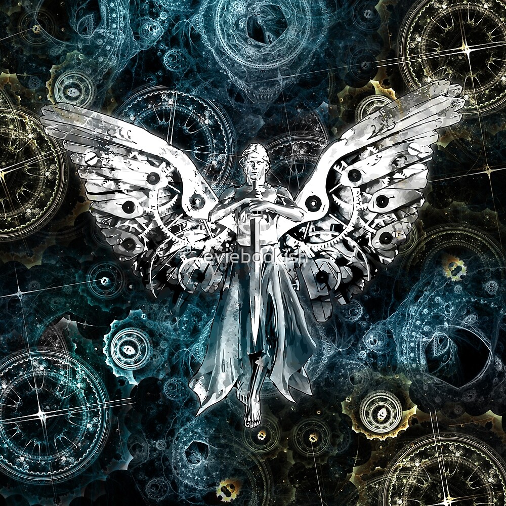 "Clockwork Angel" by eviebookish Redbubble