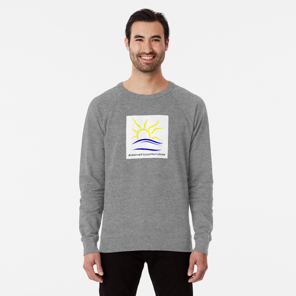 Item preview, Lightweight Sweatshirt designed and sold by Naturist-Symbol.