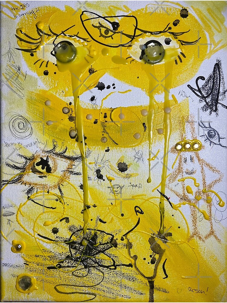 "Colorful Yellow Abstract Art" Poster for Sale by Onlyomniscience