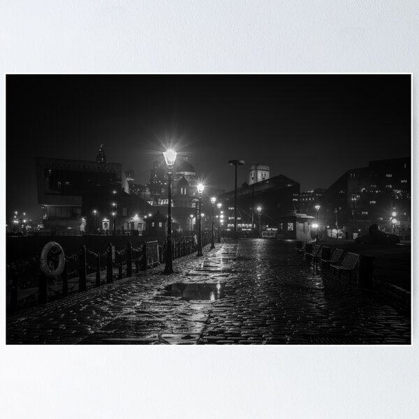Item preview, Rain soaked Liverpool Waterfront designed and sold by Paul Madden.