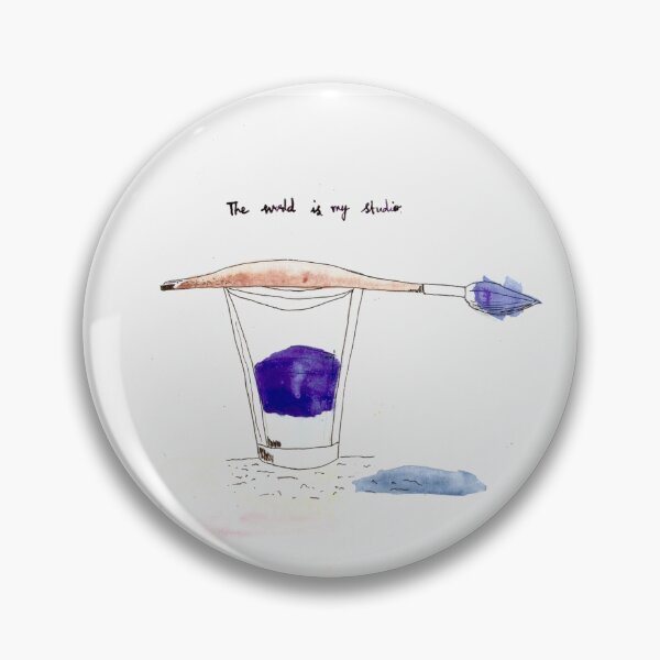 Item preview, The world is my studio designed and sold by MaximumChaos.
