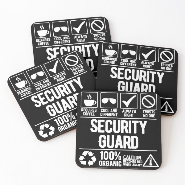 Item preview, Security Guard Job designed and sold by Graficof.