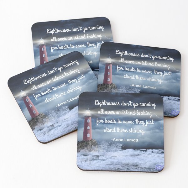 Item preview, Lighthouses don't go running all over designed and sold by Caregiverology.