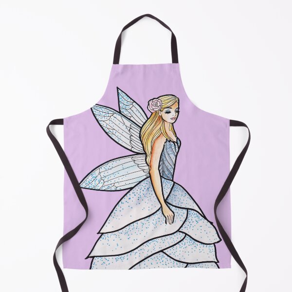 Item preview, Fairy Princess Flower Petals Dress Fashion Illustration designed and sold by Farida Greenfield.