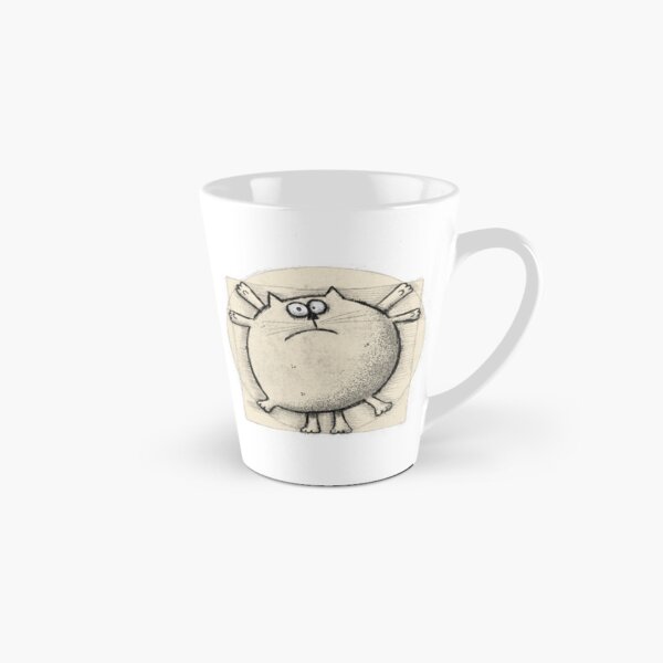 Vitruvian Cat Tall Mug