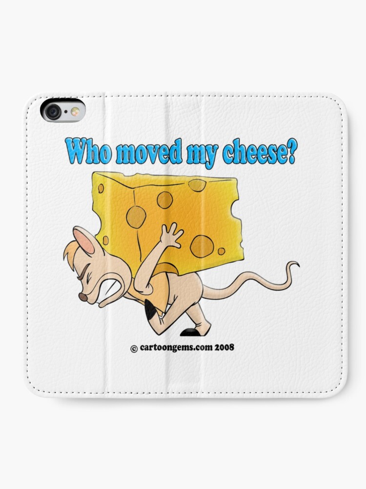 Alternate view of Who Moved My Cheese? iPhone Wallet