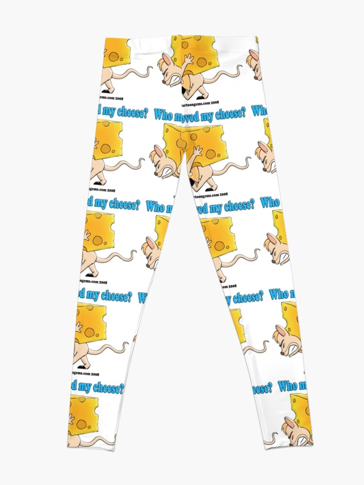 Alternate view of Who Moved My Cheese? Leggings