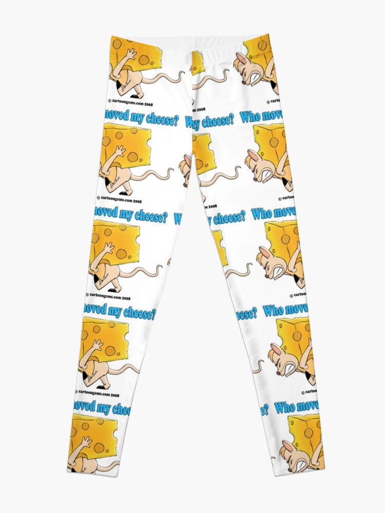 Alternate view of Who Moved My Cheese? Leggings