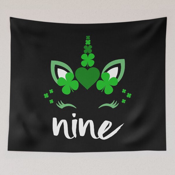 Item preview, 9th Birthday Cute Irish Shamrock St Patricks Day Gift designed and sold by Bendthetrend.