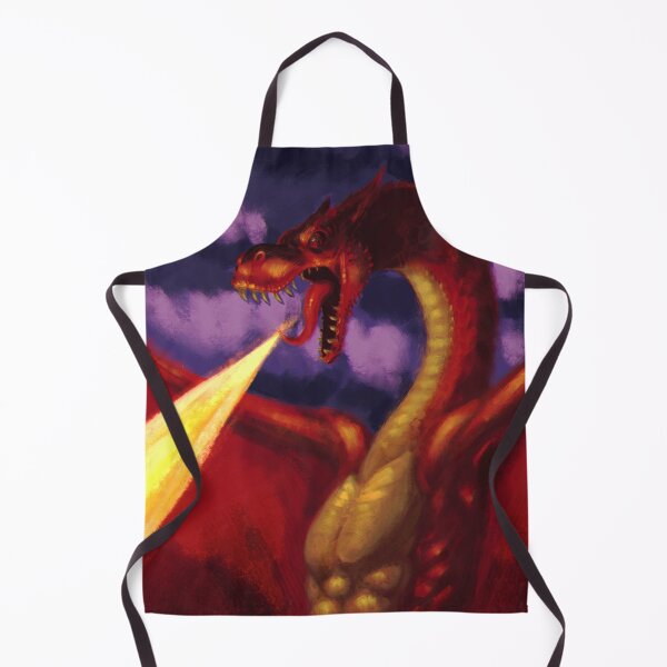 Item preview, Fire Breathing Dragon - Digital painting designed and sold by DStokes-art.