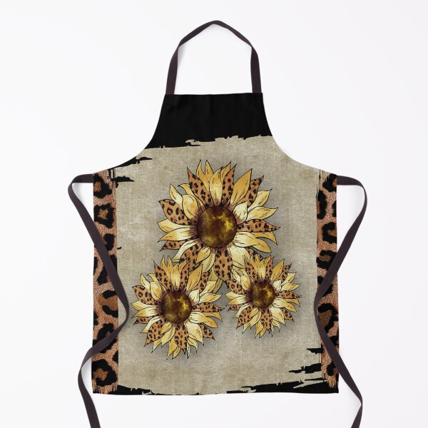 Item preview, Cheetah Leopard Print Sunflowers designed and sold by handsoftime2020.