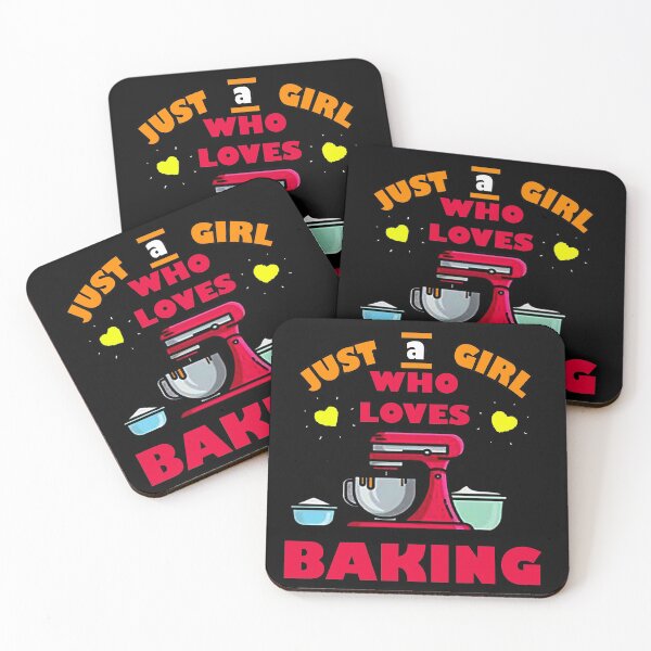 Item preview, Just A Girl Who Loves Baking designed and sold by JOE4SHOP.