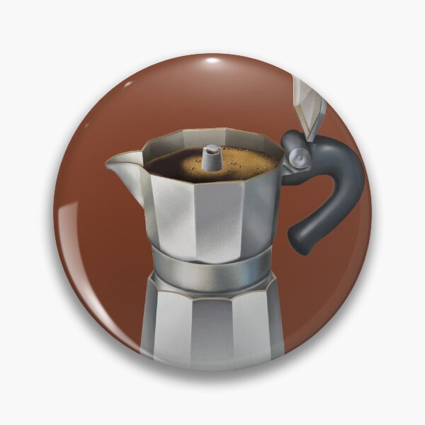 Item preview, Moka pot with open lid  designed and sold by Juliarch.