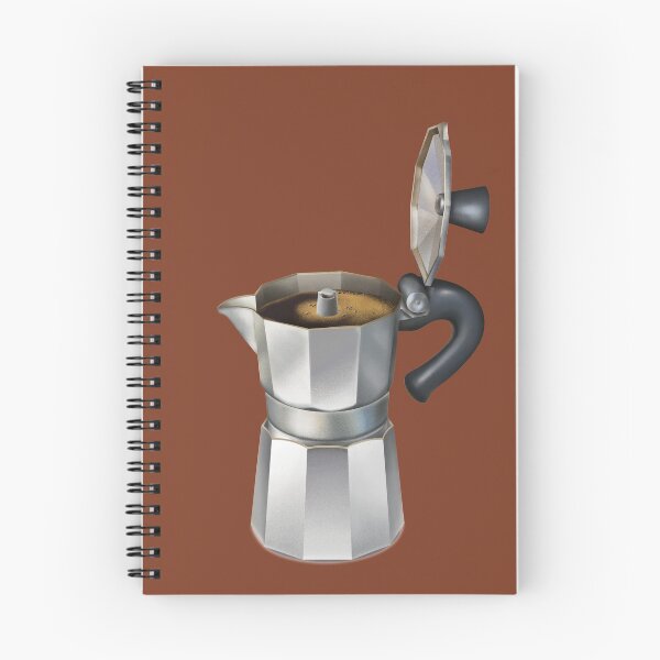 Item preview, Moka pot with open lid  designed and sold by Juliarch.