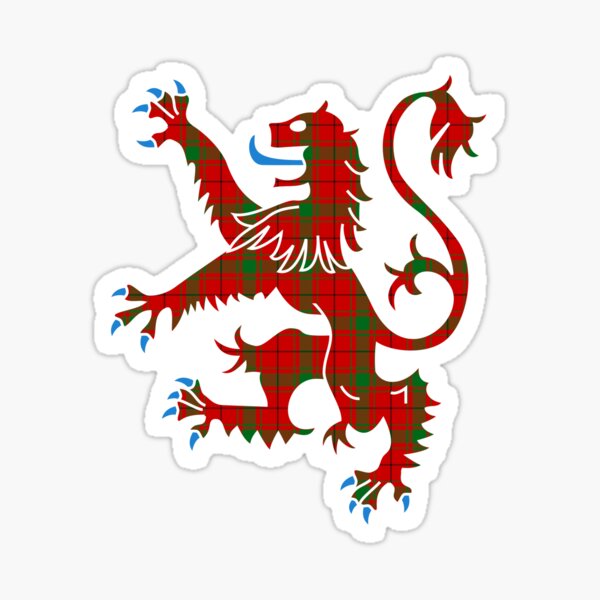 MacCullough Tartan Sticker