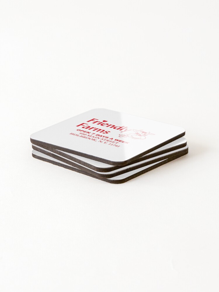 Alternate view of Friendly Farms Food Store - Holbrook, New York Coasters (Set of 4)