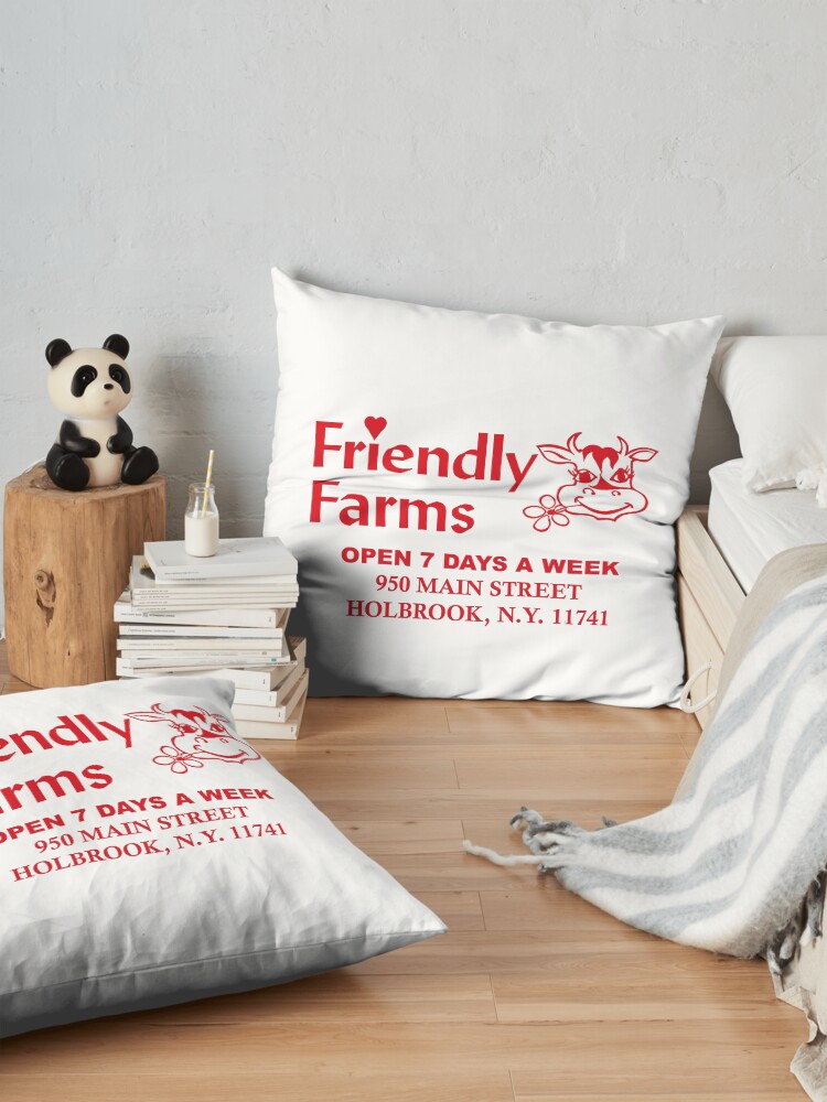 Alternate view of Friendly Farms Food Store - Holbrook, New York Floor Pillow