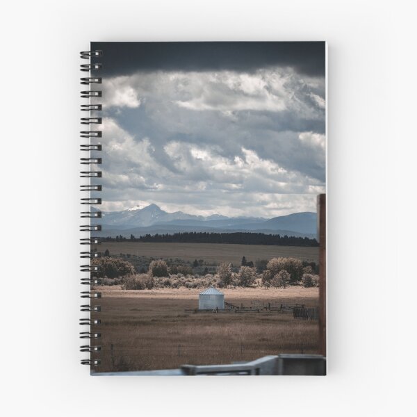 Item preview, Silo with a Mountain backdrop designed and sold by JDWarren.