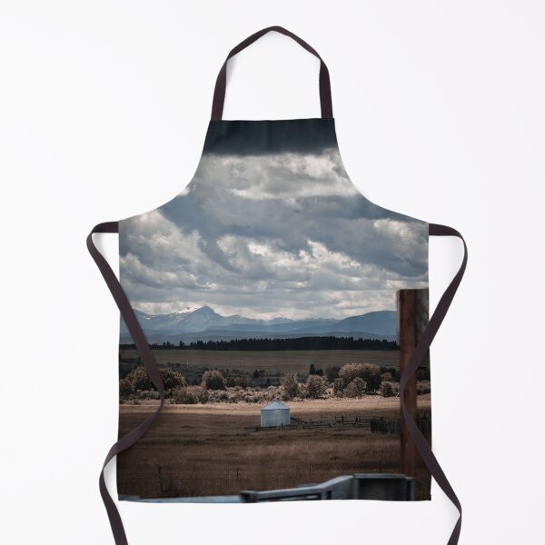 Item preview, Silo with a Mountain backdrop designed and sold by JDWarren.